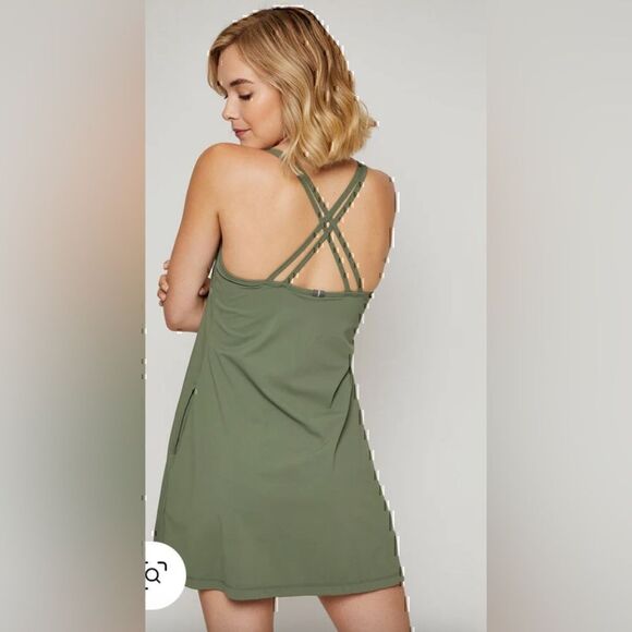 NWT 4 Laps Vitality Dress “Thyme” green - Picture 3 of 12